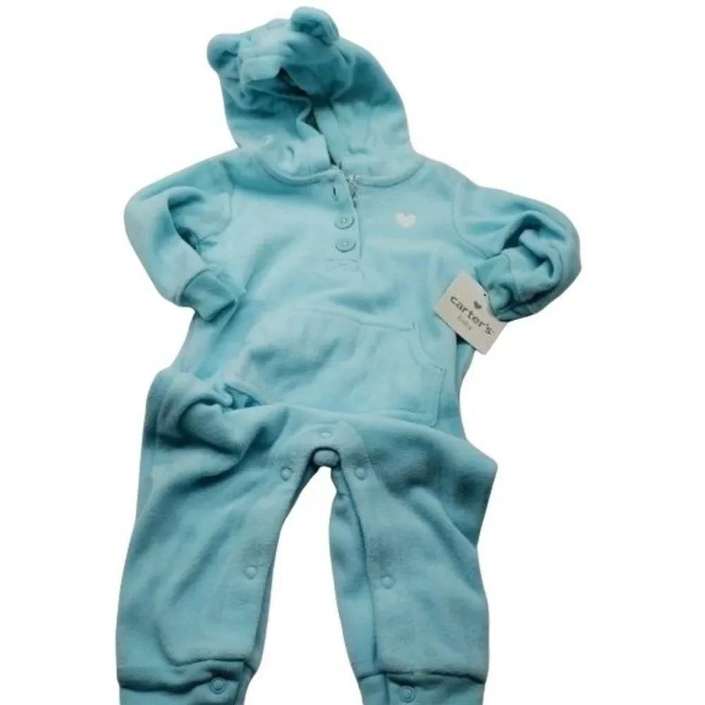 Carters 6 month baby blue bodysuit‎ jumpsuit